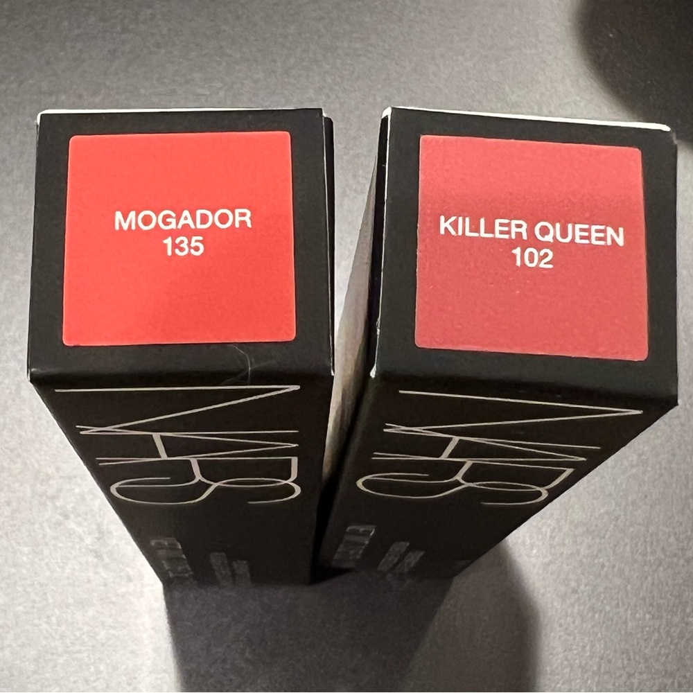NEW! NARS Powermatte Lipstick Duo - Mogador and Killer Queen